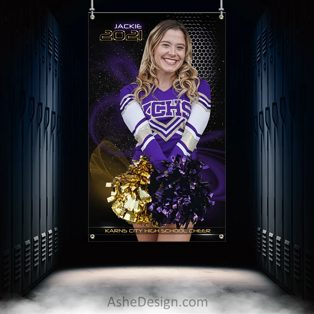 3'x5' Multi Sport Banner - Screen Play Sports Template For Photoshop