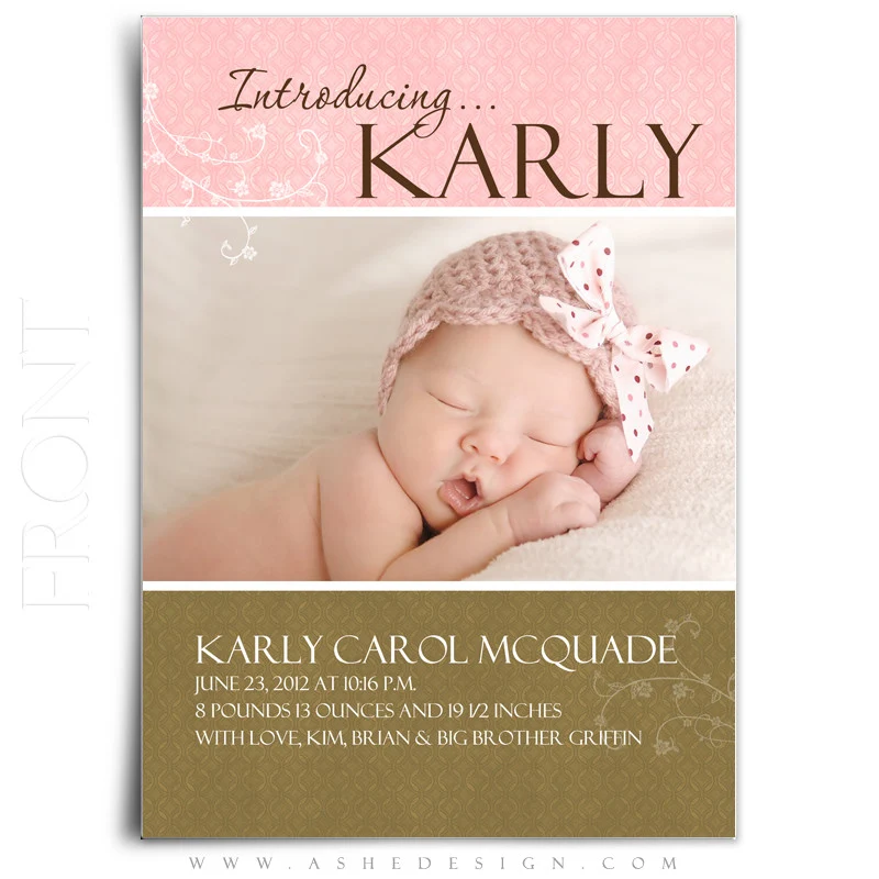 5x7 Flat Card Design - Karly Carol - Image 2