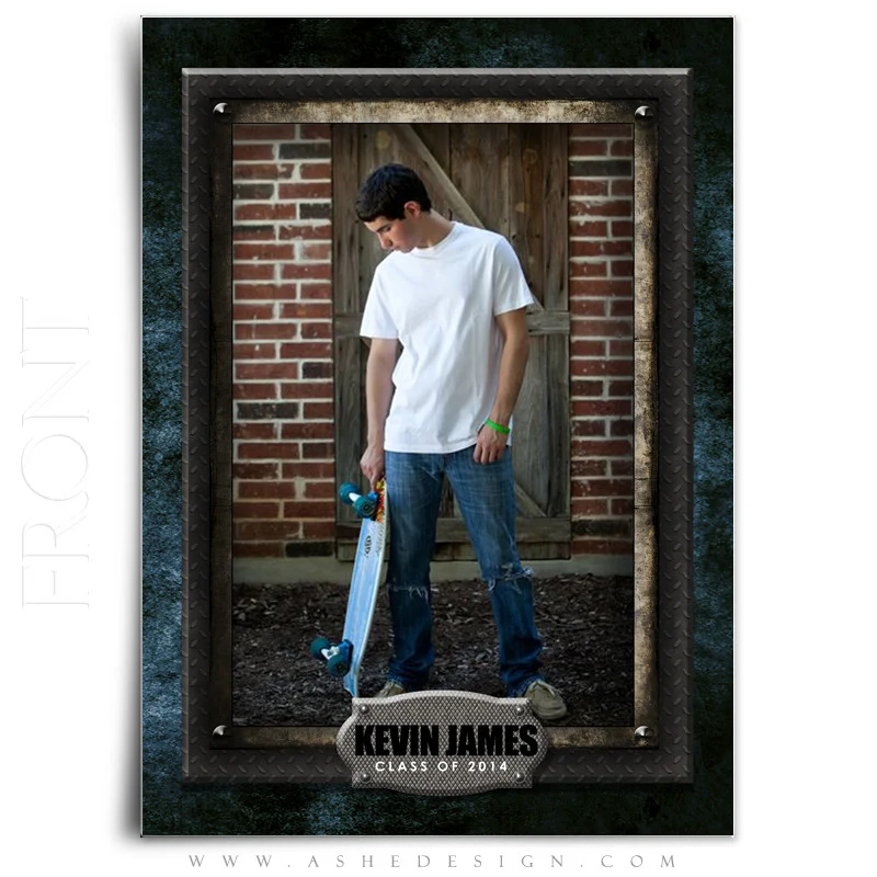 5x7 Flat Card Design - Wrought Iron - Image 2
