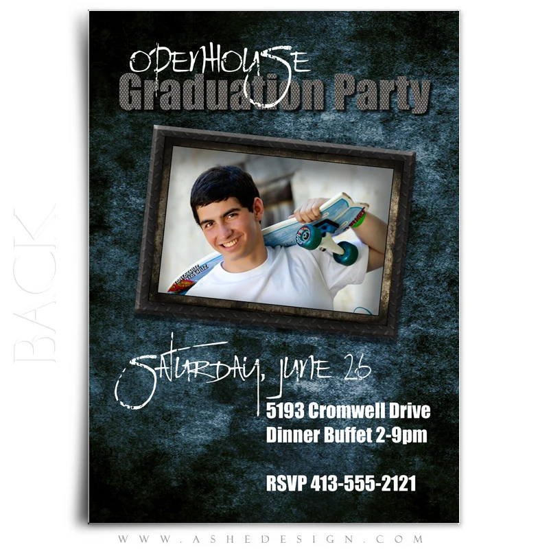 5x7 Flat Card Design - Wrought Iron - Image 3
