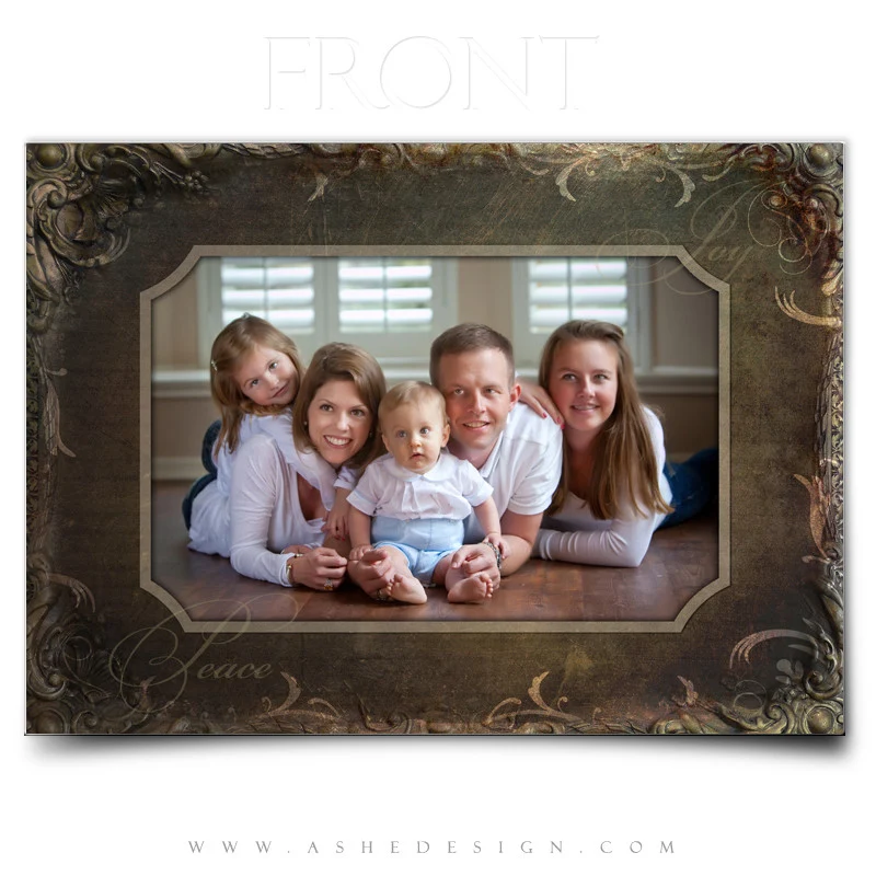 5x7 Flat Christmas Card  - Beauty Of The Season - Image 2