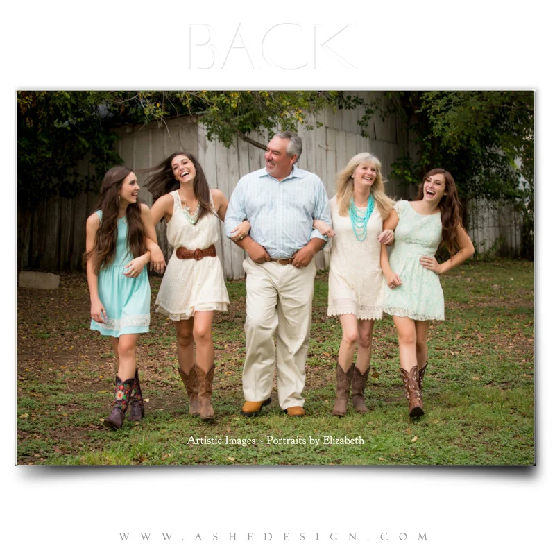 5x7 Flat Christmas Card  - Happy Everything - Image 3