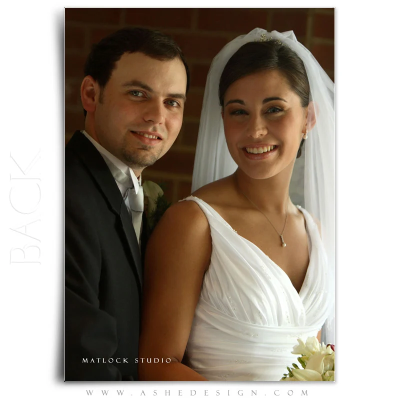 5x7 Flat Christmas Card - Jingle Bell White - Image 3