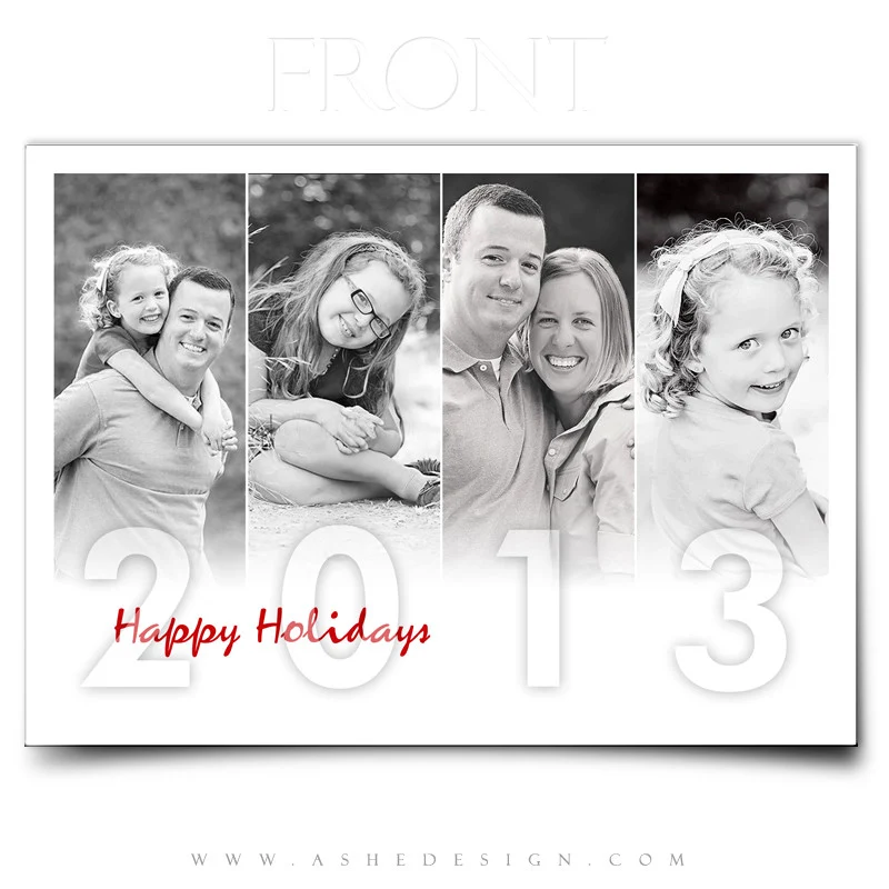 5x7 Flat Christmas Card - Simply Stated - Image 2