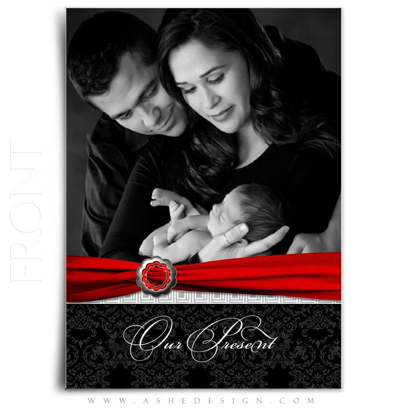 5x7 Flat Christmas Card - Top Shelf - Image 2