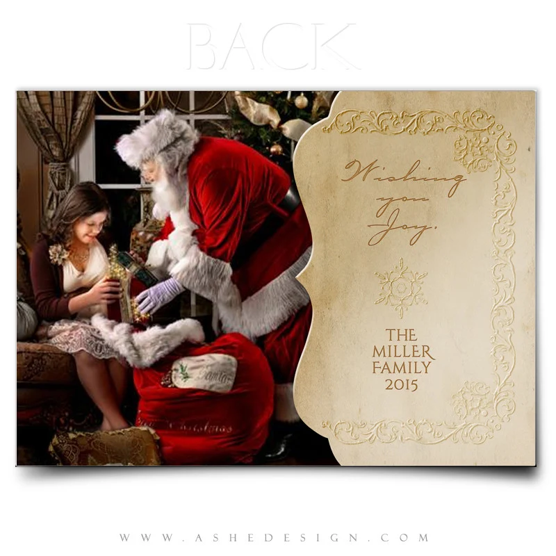 5x7 Flat Christmas Card  - Yesteryear - Image 3