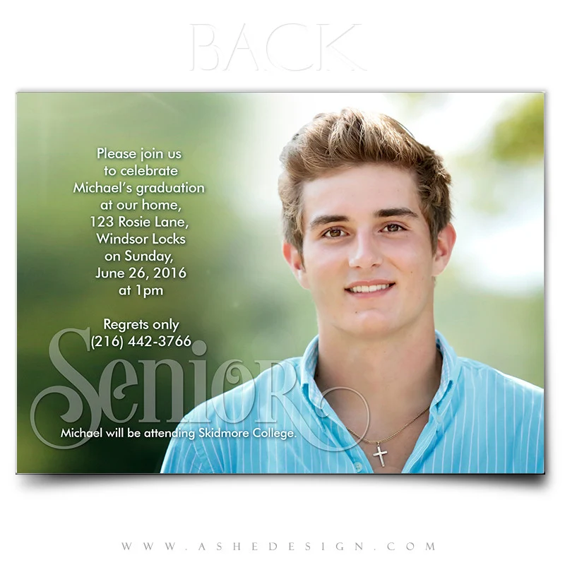 5x7 Flat Card Set - Graduation Expressions - Ornate - Image 3
