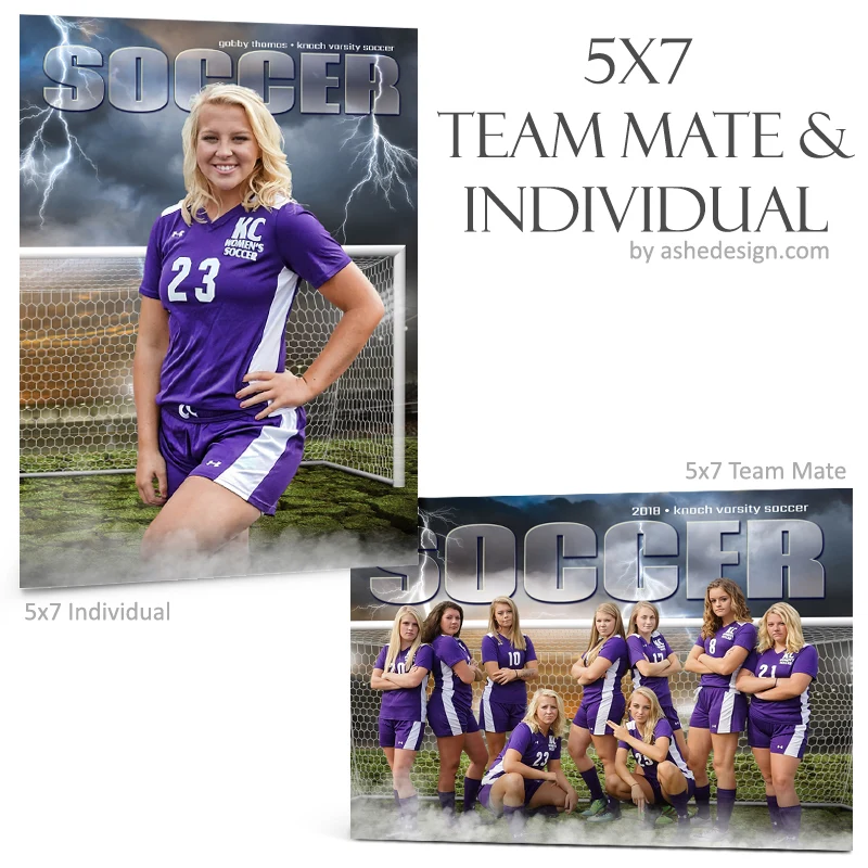 5x7 Team Mate & Individual - Breaking Ground Soccer