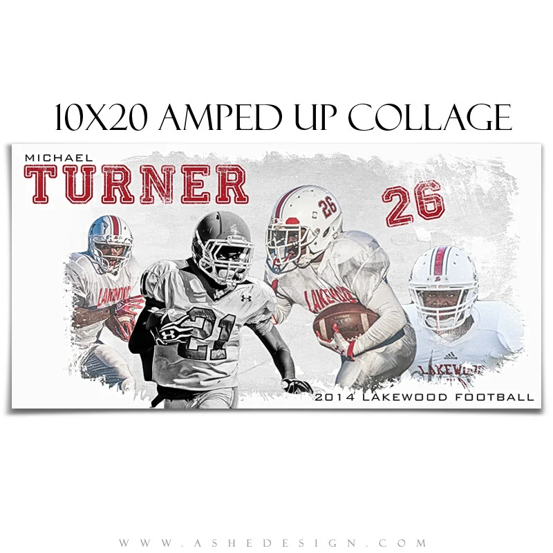 Amped Collage Set (5x7,12x12,10x20) - Game Day - Image 3