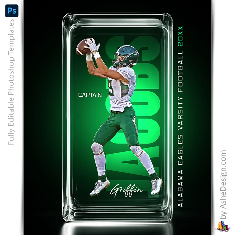Amped Effects - Action Packed Multi-Sport Poster Template For Photoshop