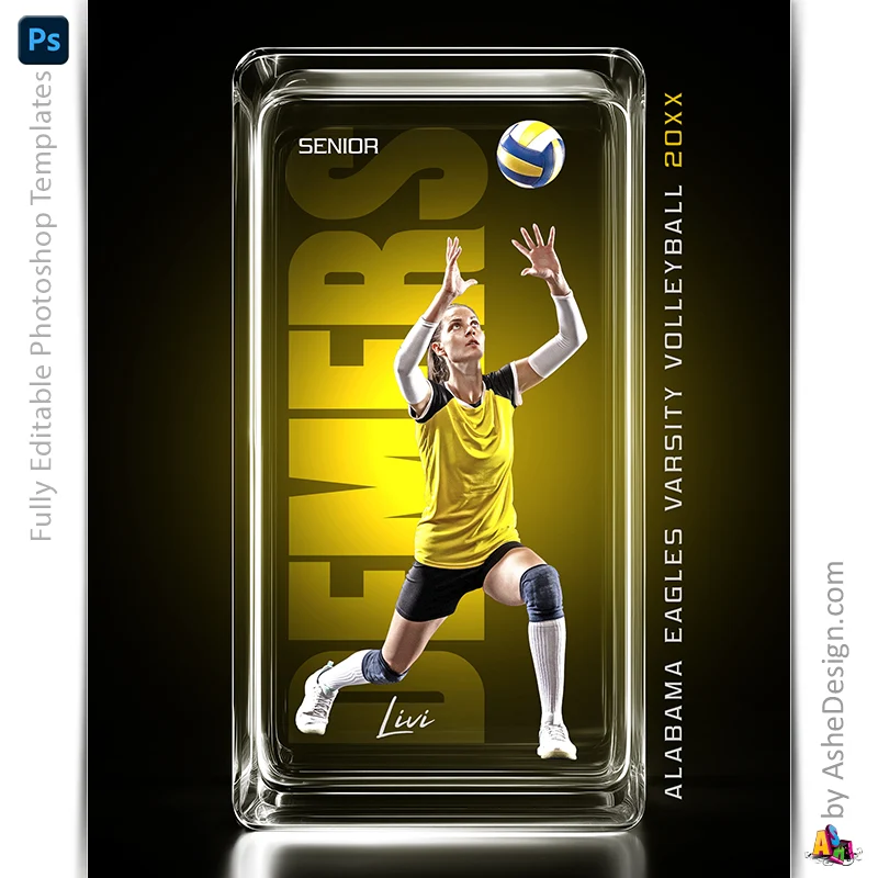 Amped Effects - Action Packed Multi-Sport Poster Template For Photoshop - Image 4