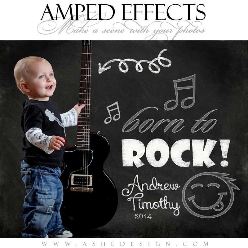Amped Effects - Chalkboard Scenes - Kid Rock Doodle - Image 3