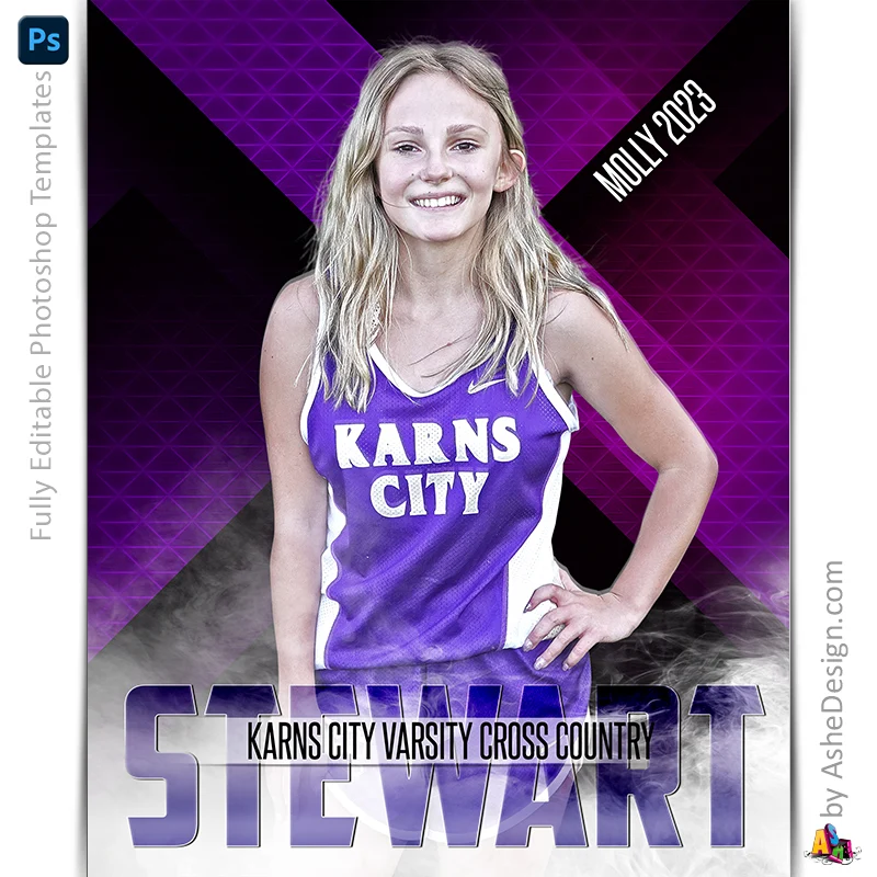 Amped Effects - Extreme Athlete Multi-Sport Poster Template For Photoshop - Image 13