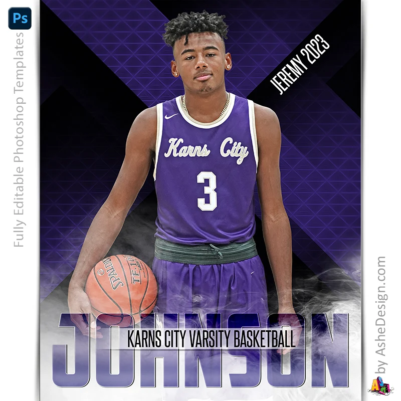 Amped Effects - Extreme Athlete Multi-Sport Poster Template For Photoshop - Image 3
