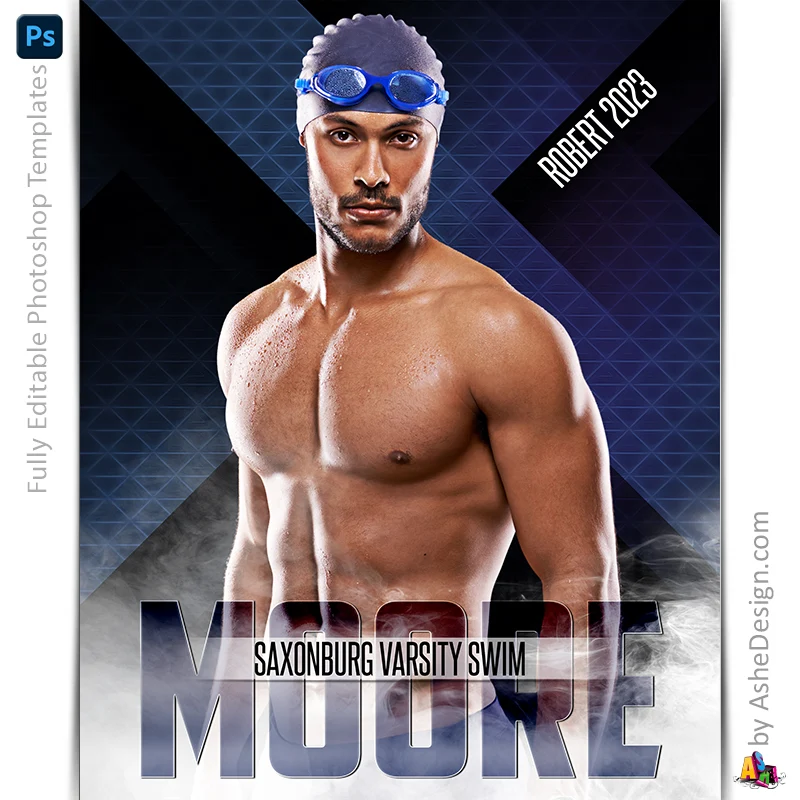 Amped Effects - Extreme Athlete Multi-Sport Poster Template For Photoshop - Image 5