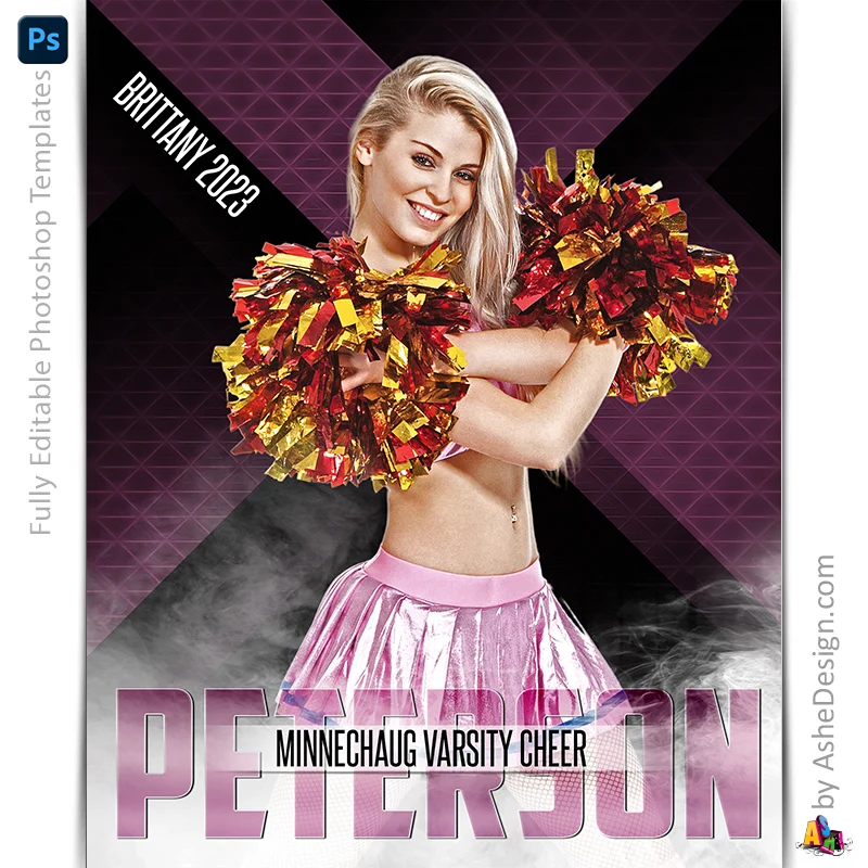 Amped Effects - Extreme Athlete Multi-Sport Poster Template For Photoshop - Image 9