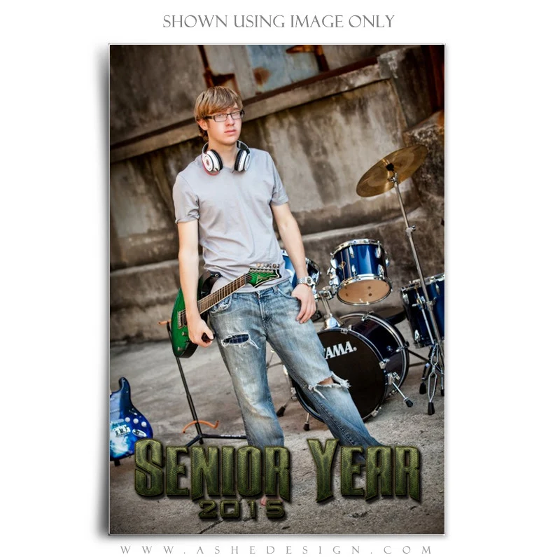 Amped Up Word Art Set - Senior Steel - Image 6