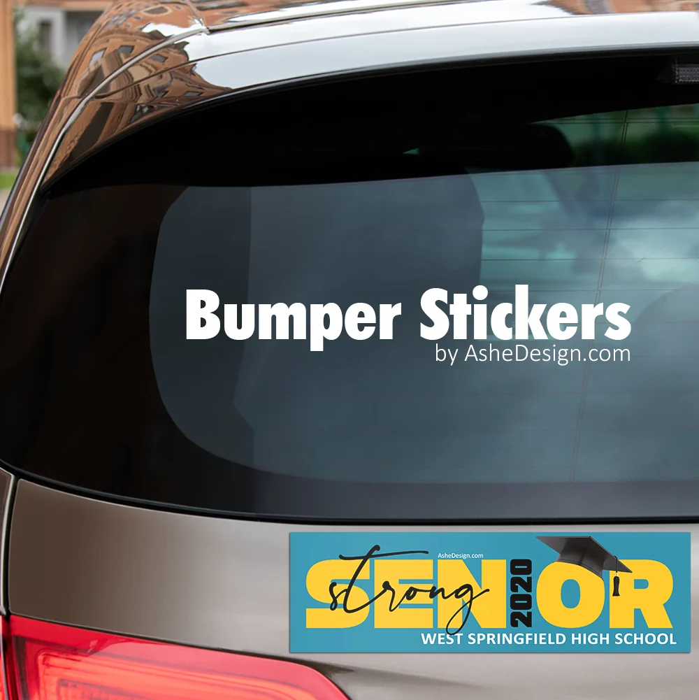 Bumper Sticker - 2020 Senior Strong - Image 2