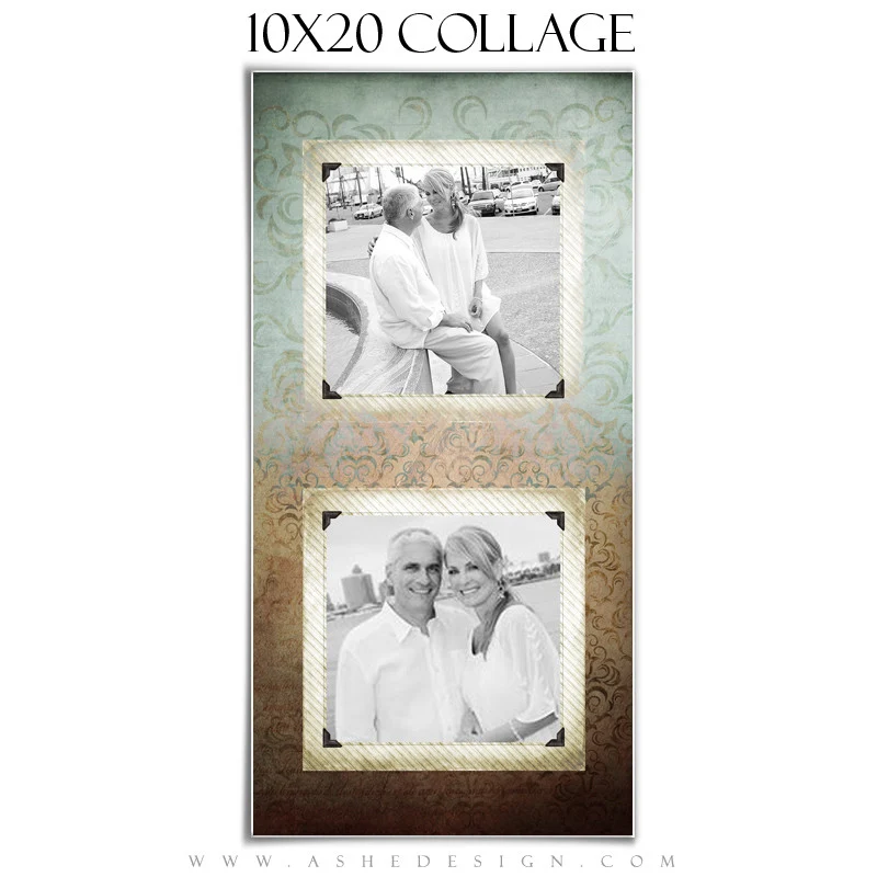 Collage Design (10x20) - Something Old