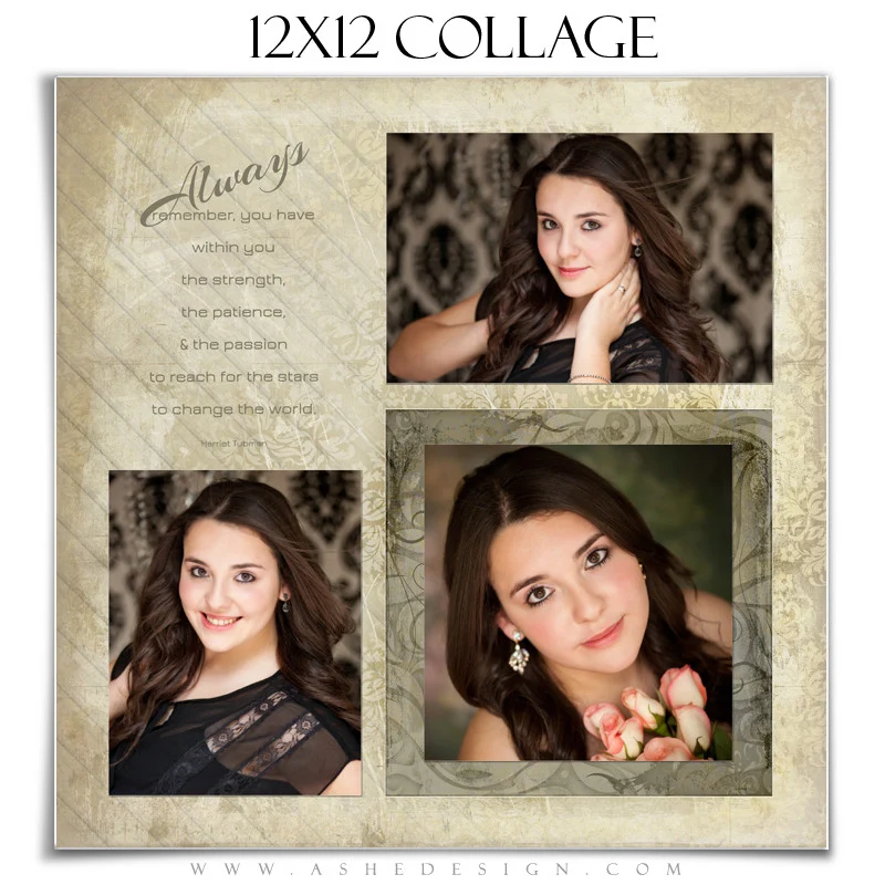 Collage Design (12x12) - Tess