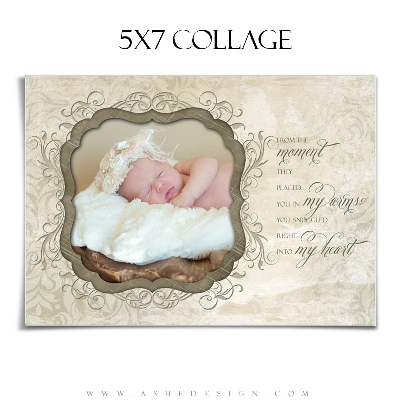 Collage Design (5x7) - Love Is