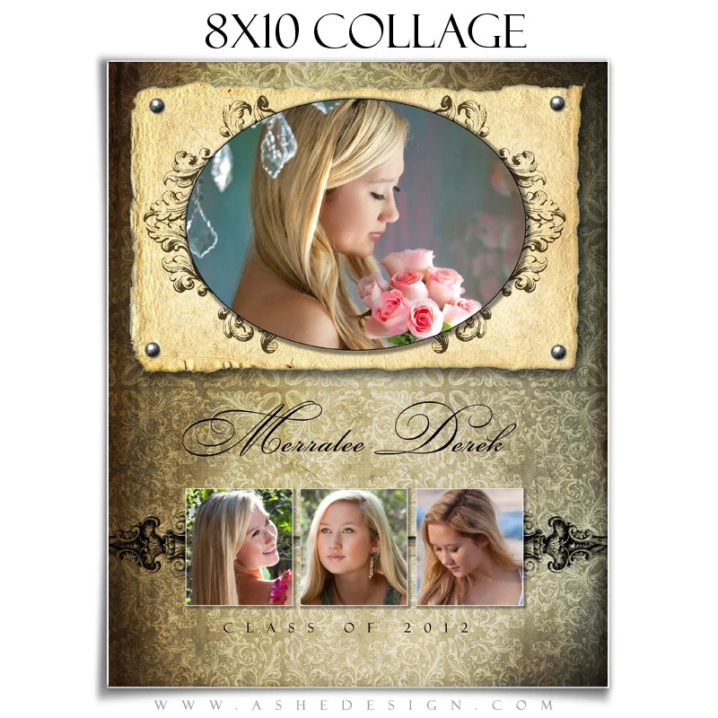 Collage Design (8x10) - Ginger