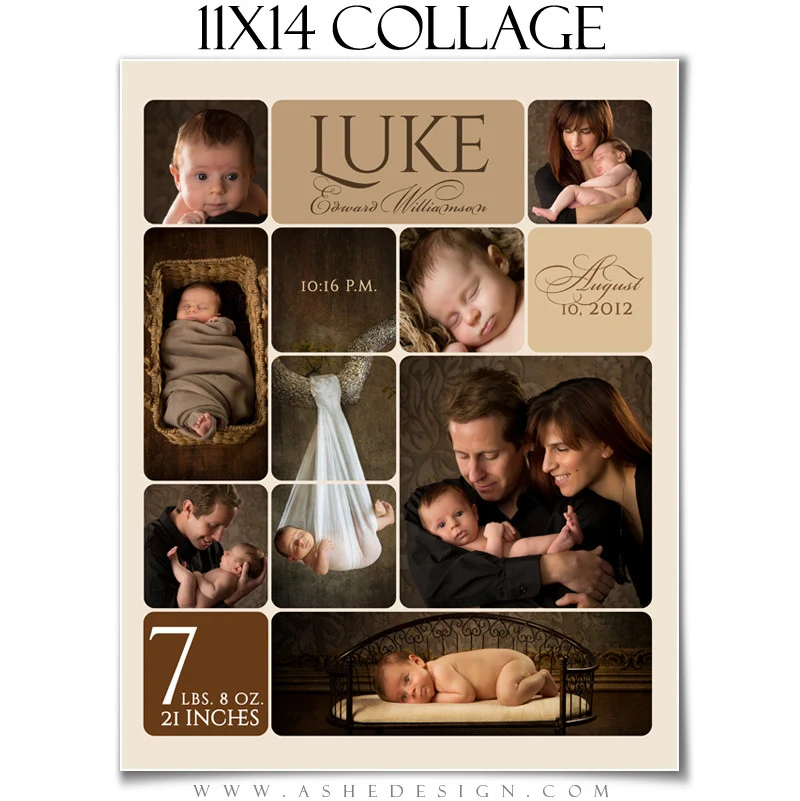 Collage Set 2 (8x10, 10x20, 11x14) - Rounded Corners - Image 3