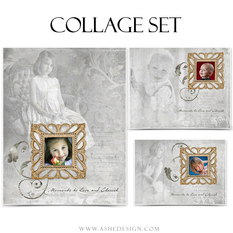 Collage Set (5x7, 8x10, 11x14) - Subtle Focus - Moments Set 1