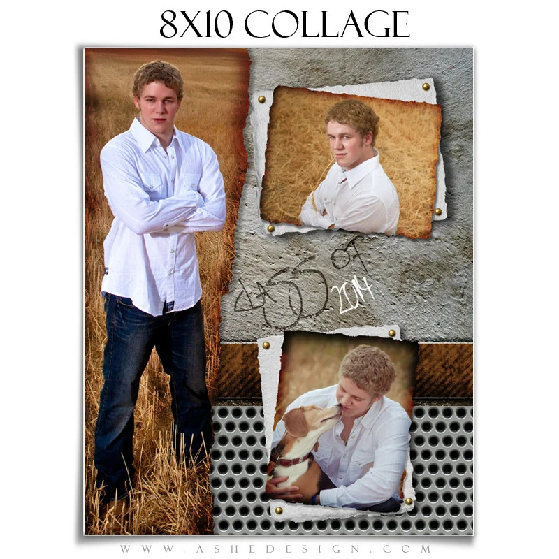 Collage Set (8x10,10x20,11x14) - Scrap Metal - Image 2