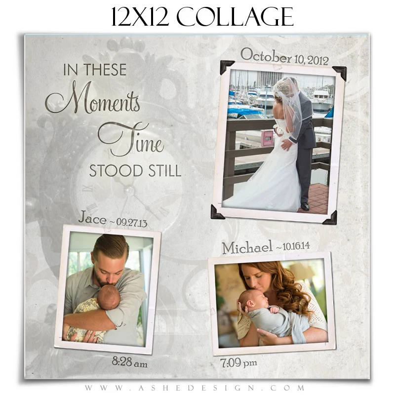 Collage Set (8x10,11x14,12x12) - Time Stood Still - Image 4