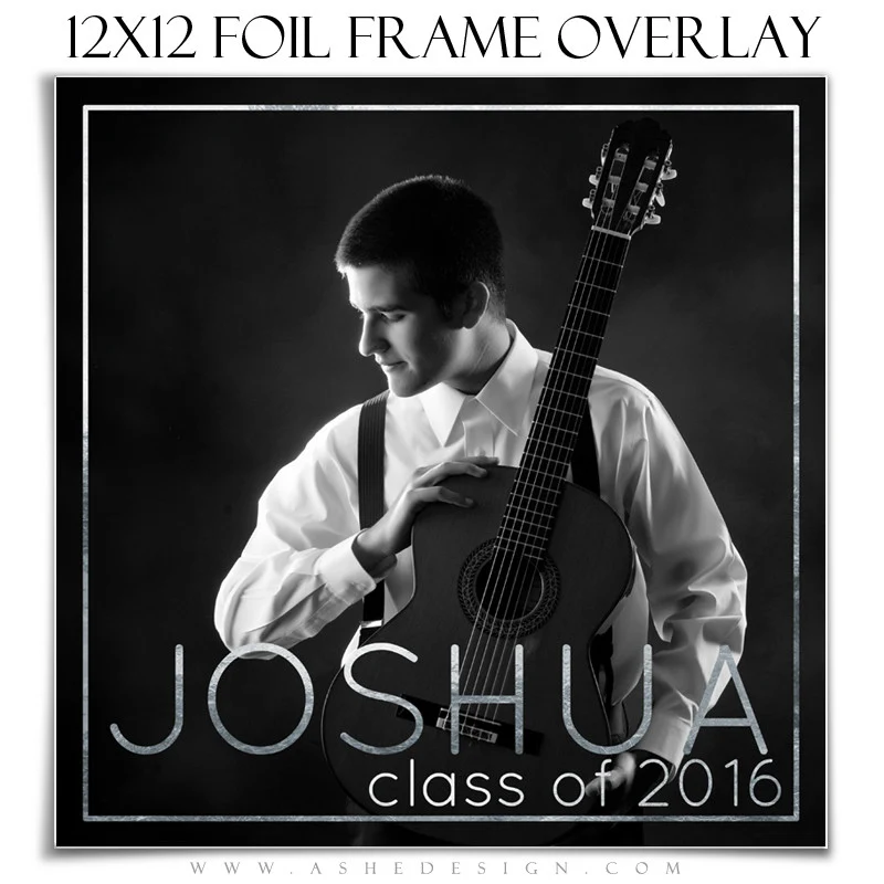 Customizable Designer Gems - Silver Foil Frame Overlay Set1 - Image 4