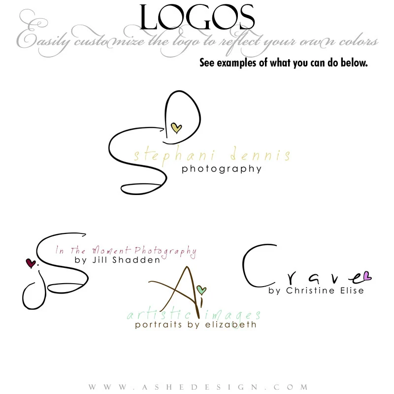 Customizable Logo - Doodle Love - Image 2