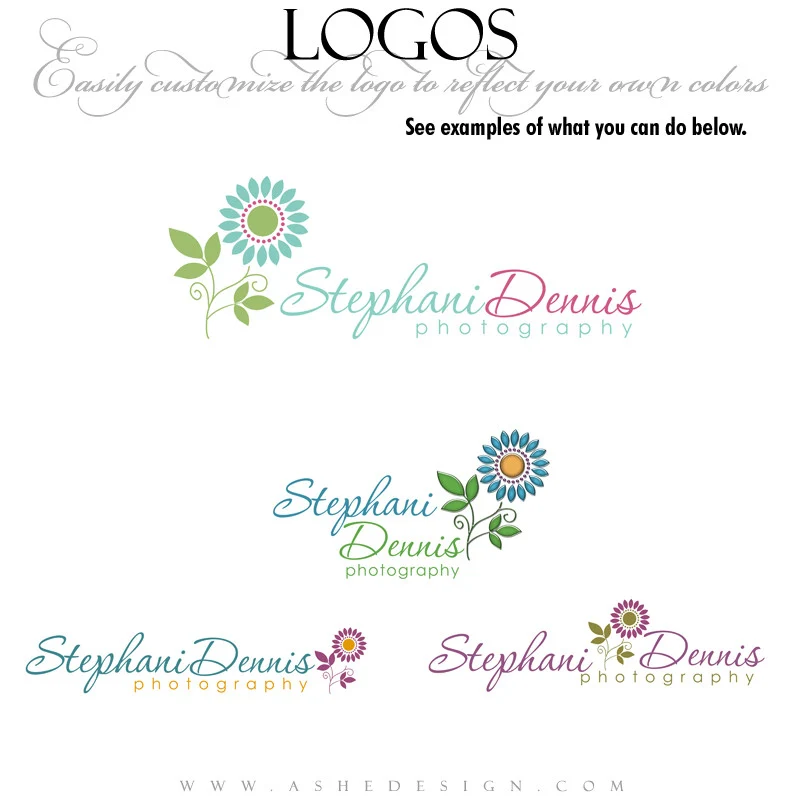 Customizable Logo - Pretty Petals - Image 2