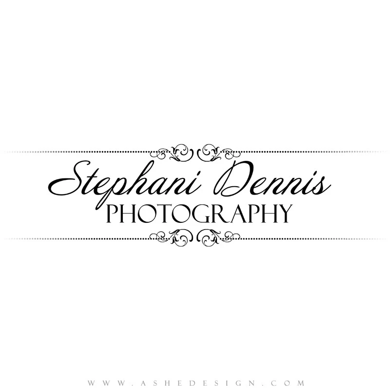 Customizable Logo - Subtle Flourishes