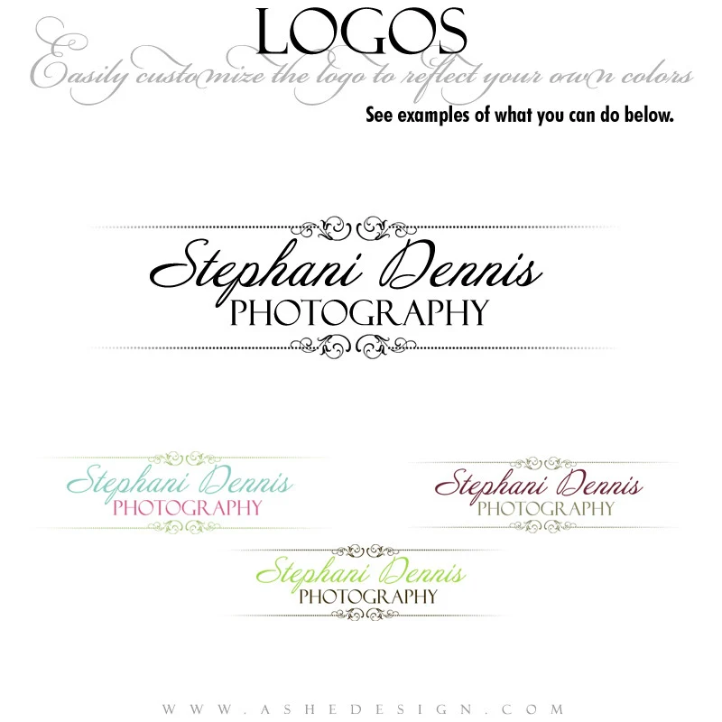 Customizable Logo - Subtle Flourishes - Image 2