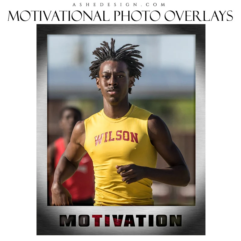 Designer Gems - 16x20 Motivational Sports Photo Overlays - Image 4