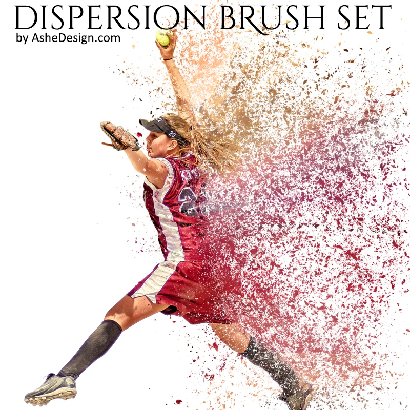 Designer Gems - Photoshop Brush Set - Dispersion Dust Particles