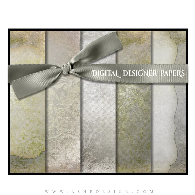 Digital Designer Paper Set - Days To Remember