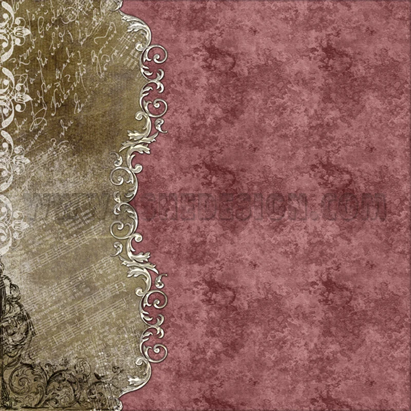 Digital Designer Paper Set - Engraved Elegance - Image 4