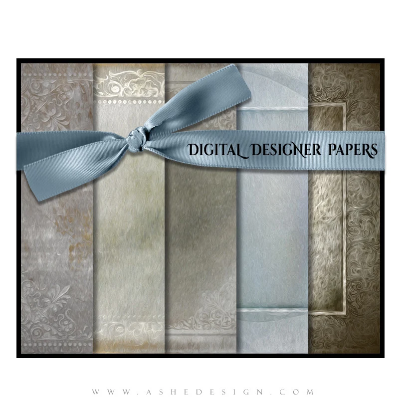 Digital Designer Paper Set - Framed Impression