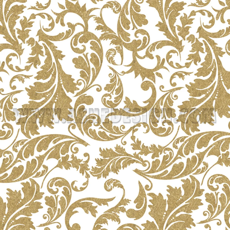 Digital Designer Paper Set - Gold Leaf - Image 5