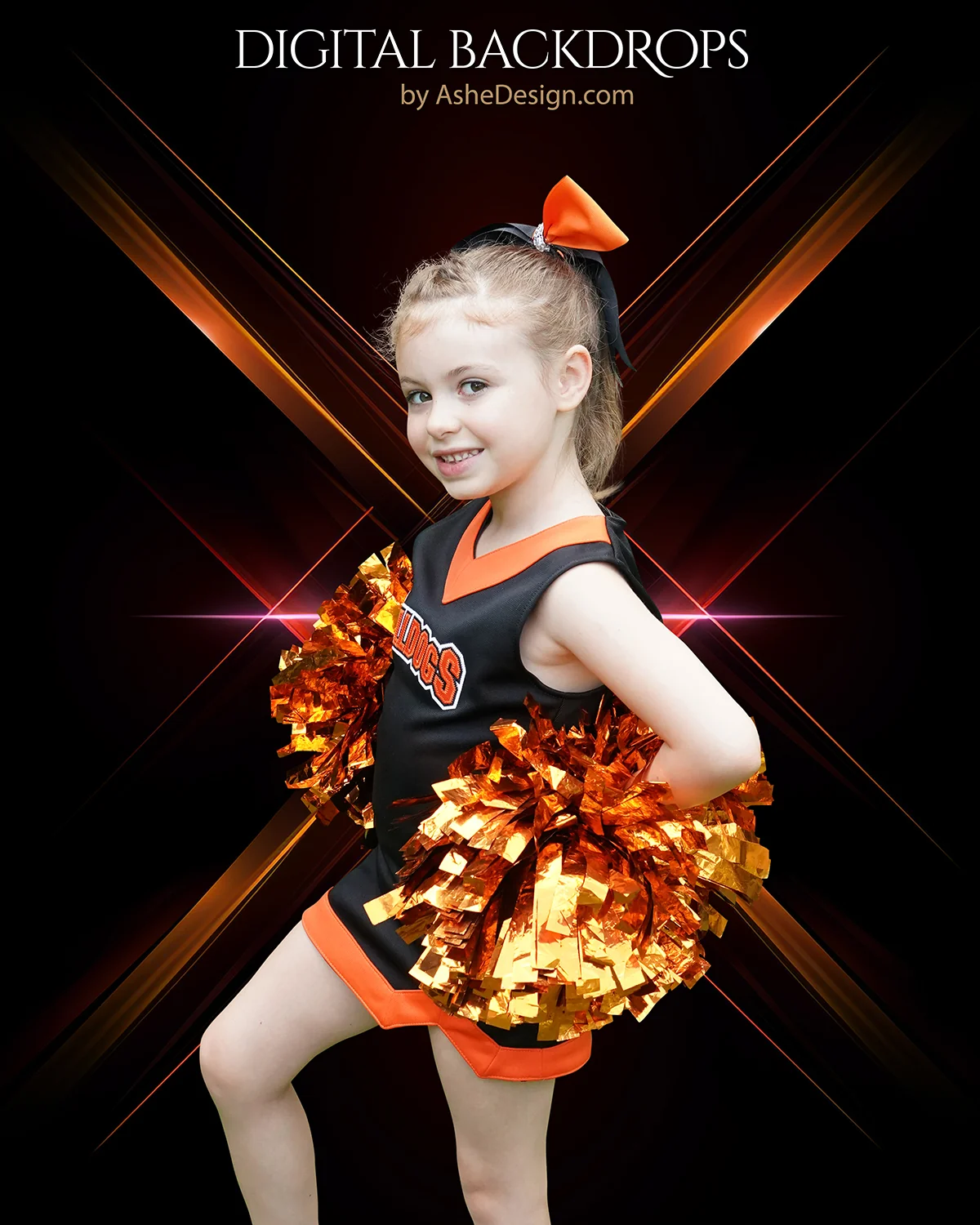 Digital Photography Backdrops - Extreme Light Streaks - Image 2