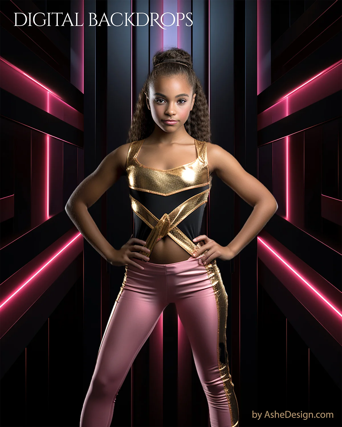 Digital Photography Backdrops - Extreme Light Streaks - Image 3