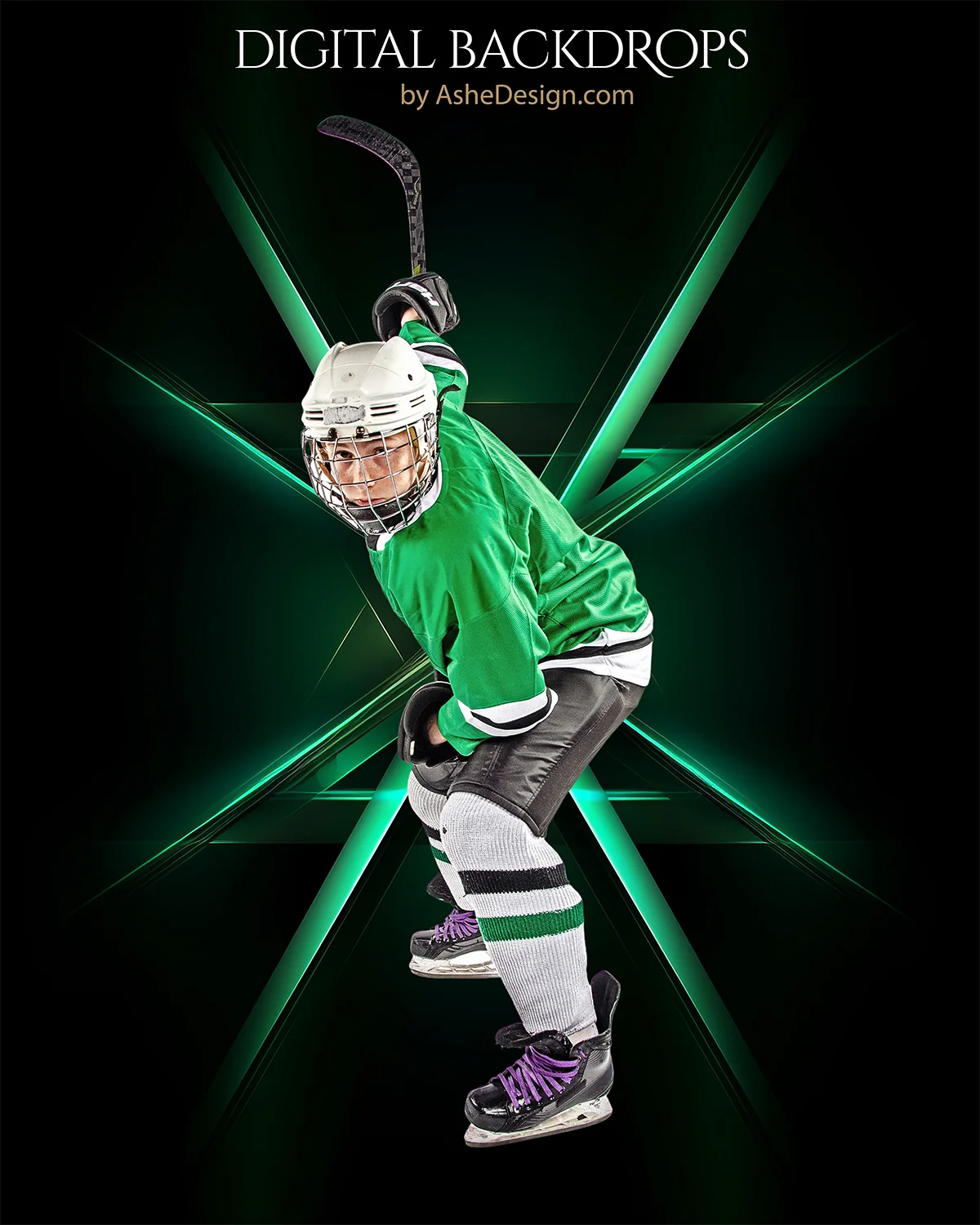 Digital Photography Backdrops - Extreme Light Streaks - Image 5