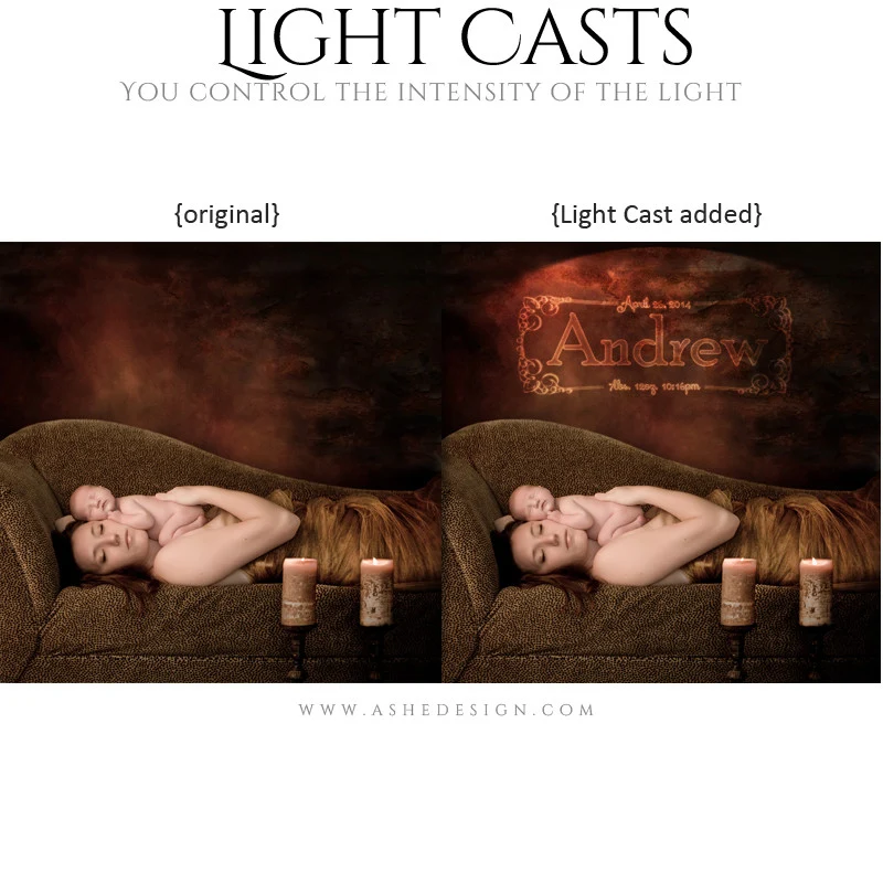 Digital Props - Light Casts - Babies - Image 2