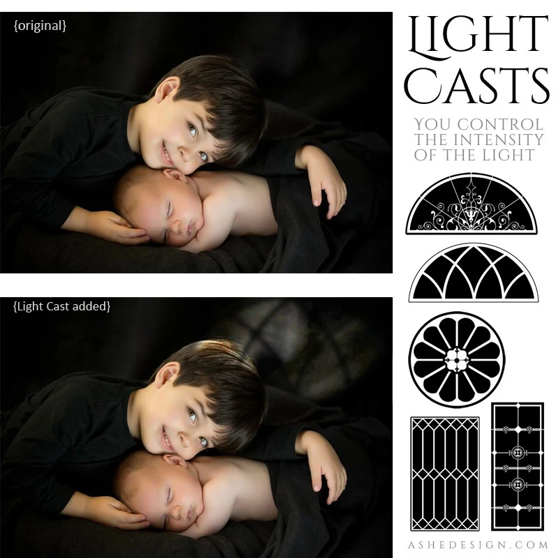 Digital Props - Light Casts - Ornate Windows - Image 3