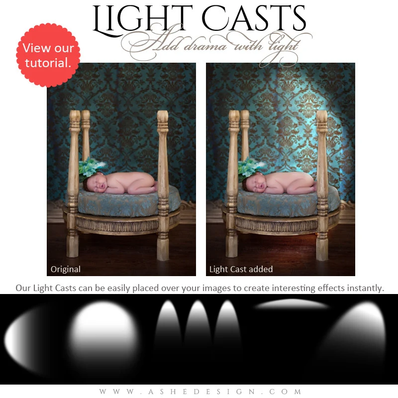 Digital Props - Light Casts - Wall Accents
