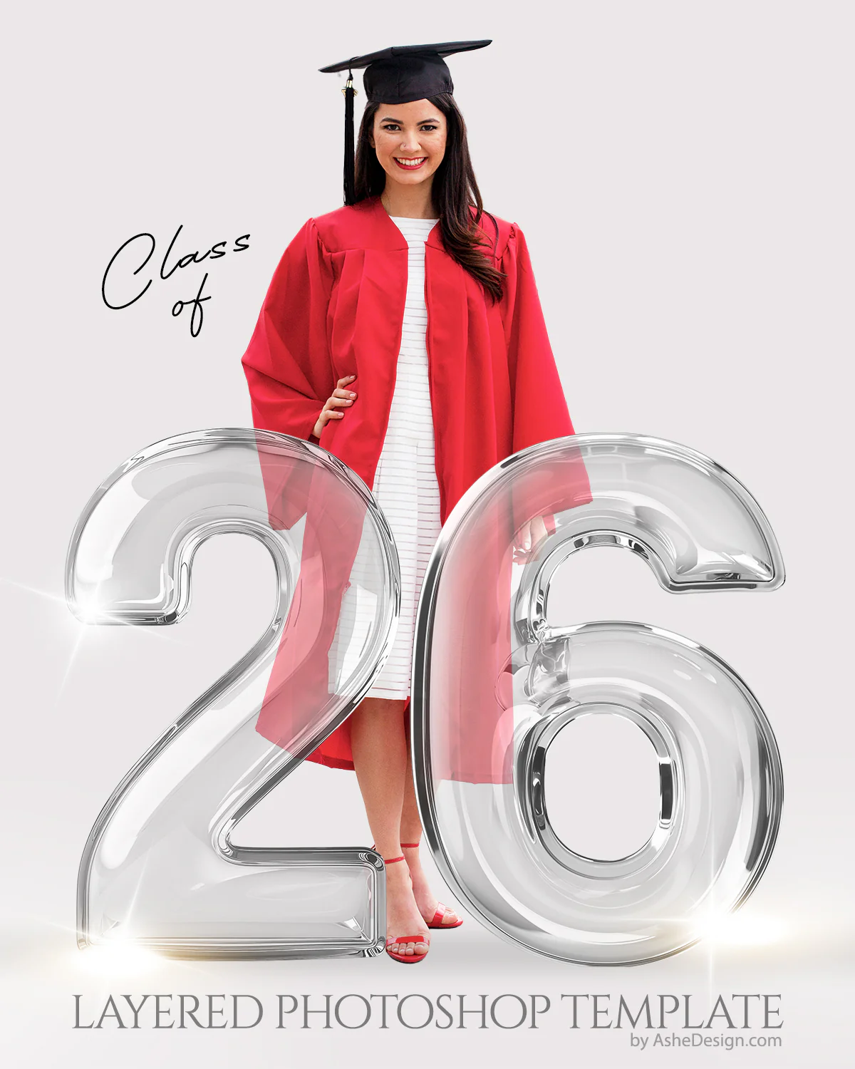 Digitally Mastered Photography Backdrops - Crystal Seniors