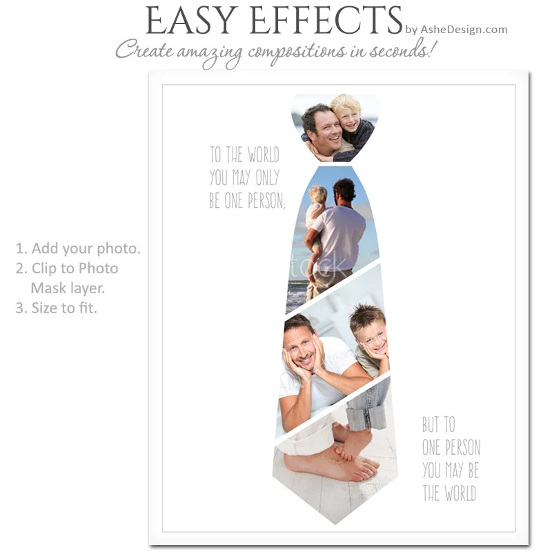 Easy Effects - Necktie Collage