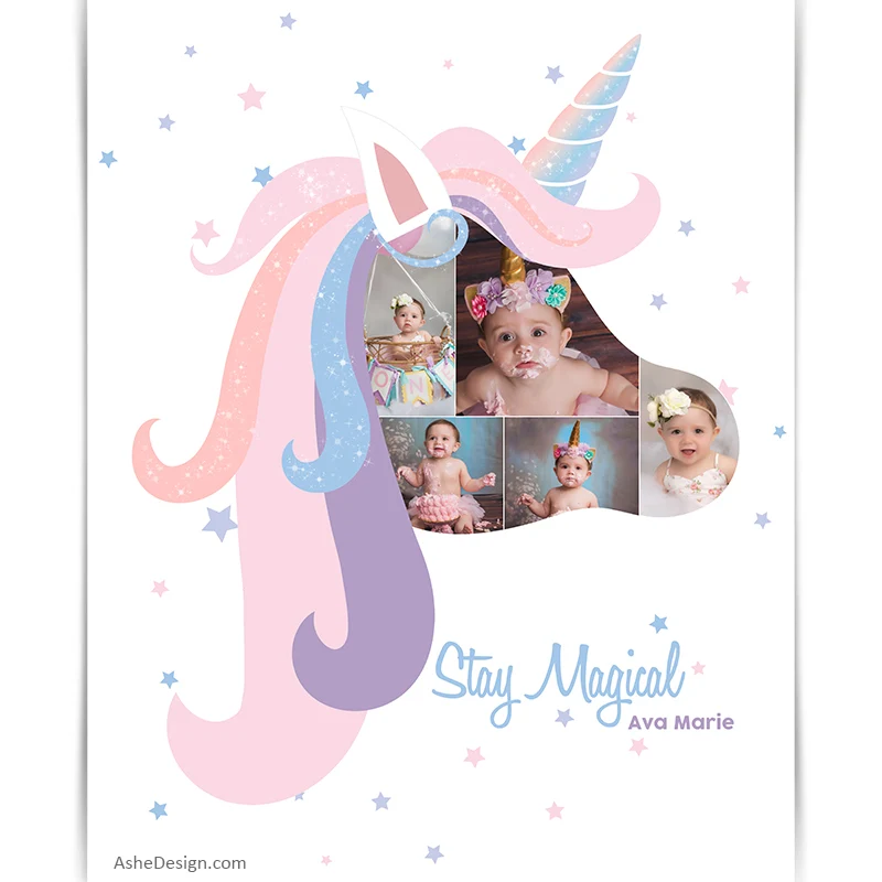 Easy Effects - Unicorn Collage